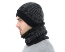 Cappello invernale da uomo + scaldacollo J2095 3