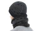 Cappello invernale da uomo + scaldacollo J2095 4