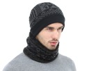 Cappello invernale da uomo + scaldacollo J2095 6