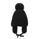 Cappello invernale per bambini con orecchie a forma di uccellino e pompon Circonferenza 43–58 cm 2–8 anni Cotone poliestere Cappello caldo 5