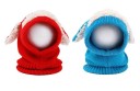 Cappello per bambini con sciarpa a forma di cane J856 7