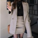 Cappotto e gonna da donna P2522 2