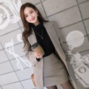 Cappotto e gonna da donna P2522 3