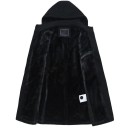 Cappotto lungo da uomo con pelliccia J1550 1
