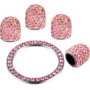 Cappucci delle valvole e cornice decorativa del pulsante di avviamento 5 pz 4