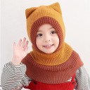 Cappuccio invernale per bambini lavorato a maglia A209 4