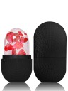Capsula di ghiaccio cosmetica in silicone morbido per rinfrescare il viso e lenire la pelle adatta per estratti erbali e naturali 2