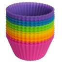 Cápsulas de silicone para muffins 12 pcs 1