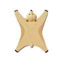 Căptușeală din silicon pentru cană cu motiv de urs, antiderapantă, rezistentă la căldură, căptușeală izolată 11,5 × 15,5 cm, protecție din silicon pentru bucătărie 2