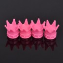 Capuchons de valve de couronne 4 pcs 4