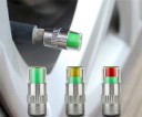 Capuchons de valve pour affichage de la pression des pneus 4 pcs 1