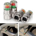 Capuchons de valve pour affichage de la pression des pneus 4 pcs 4
