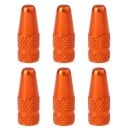 Capuchons de valve pour pneus en alliage métallique 6 pcs Forme conique élancée avec pointe arrondie Prise striée en bas 4