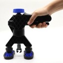 Car Body Dent Puller with Rotating Head 16.5x19.5 cm Plastic Black and Blue for Vehicle Panel Repair 2