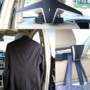 Car Clothing Hanger 20 x 46 cm Headrest Holder ABS and Alloy Car Hanger for Suit Shirt Coat Load Capacity 20 kg 5