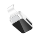 Car Holder for Glasses, Cards and Tickets for Sun Visor, Sturdy ABS Plastic, Black or White Variant, Easy Installation, Practical Use 3