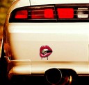 Car Lip Sticker 3
