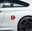 Car Lip Sticker 5