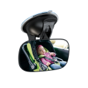 Car Rear View Mirror with Suction Cup Rotatable 360° Wide Angle Clear Reflection Safety Mirror for Windscreen Child Car Seat Dashboard 4
