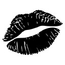 Car Sticker - Lips A1614 2