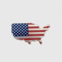 Car Sticker with USA Flag 4