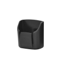 Car Storage Box with Adhesive Mounting 5.4×6×3 cm Black Interior Organiser for Storing Small Items 1