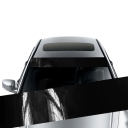 Car Sunshade Sticker for Windscreen 20x150 cm Glossy Black Interior Protection Against Sun Temperature Reduction Vehicle Glass Decoration 1