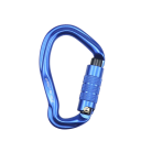 Carabina da arrampicata professionale 23 kN Carabina di tipo D 10 x 5,6 cm 3