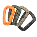 Carabine d'escalade professionnelle 90 kg Carabine de type D 8,5 x 5,6 x 0,7 cm Accessoires d'escalade 1