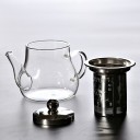 Carafe en verre avec filtre décoré 2