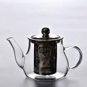 Carafe en verre avec filtre décoré 3