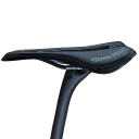 Carbon-Fahrradsattel 27,5 x 14,5 cm Leichter Fahrradsitz für Rennräder und Mountainbikes Ergonomisches sportliches Design 5