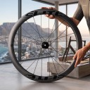 Carbonwielen ELITEWHEELS ENT 2.0 Diepte 5 cm As 12 x 100 mm en 12 x 142 mm SRAM XDR Center Lock Grijs en zwart Voor racefiets 6