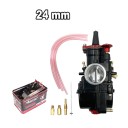 Carburator universal PWK MAIKUNI 21–34 mm din aluminiu, carburator de înaltă performanță pentru motociclete, ATV-uri, scutere, cross, enduro 4