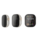 Carcasa anti-spion din sticlă întărită pentru Apple Watch 45 mm Series 7 8 9 Sticlă de protecție pentru ecran iWatch cu protecție a intimității, instalare ușoară 13