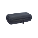 Carcasă pentru stick USB cu două straturi 10,2x19,3x5,6 cm Organizator de stocare negru cu compartimente Carcasă de călătorie protectoare 1