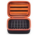 Carcasă pentru unități flash USB și carduri SD Culori neutre Organizator portabil cu compartimente pentru suporturi media digitale Carcasă de protecție pentru călătorii și birou 12