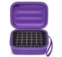 Carcasă pentru unități flash USB și carduri SD Culori neutre Organizator portabil cu compartimente pentru suporturi media digitale Carcasă 6