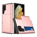 Carcasa rezistentă pentru Samsung Galaxy A36 din două straturi cu compartiment pentru carduri cu capac glisant Margini ridicate pentru ecran 11