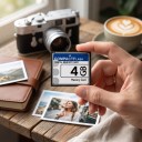 Card CompactFlash CF 4 GB 4,2 x 3,6 cm Alb-Albastru Pentru aparat foto digital Pentru fotografii și date În dispozitive cu slot CF 6