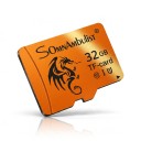 Card de memorie Micro SD TF SomnAmbulist Viteza mare 32 GB Class 10 U1 UHS-I 1,5 x 1,1 cm Rășină epoxidică Portocalie Pentru mobil 2