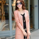 Cardigan à carreaux pour femmes A2978 3