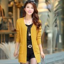 Cardigan cu carouri pentru femei A2978 8