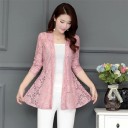 Cárdigan de encaje para mujer P1764 1