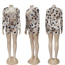 Cardigan et shorts pour femmes 2