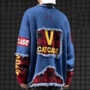 Cardigan hip hop masculino 3