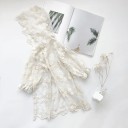 Cardigan in pizzo per ragazze 2