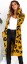 Cardigan lung de dama cu model leopard 4