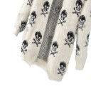Cardigan pour femmes avec des crânes 2