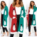 Cardigan pour femmes avec motif de Noël 1